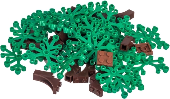 Kreatywny zestaw drzewa 50 szt.