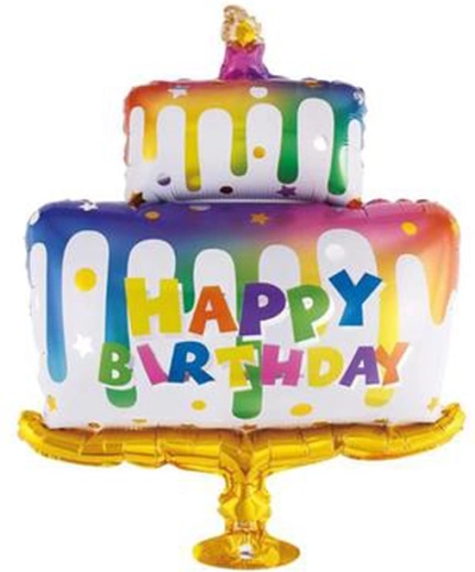Balon foliowy Tort 51 × 60 cm TORO