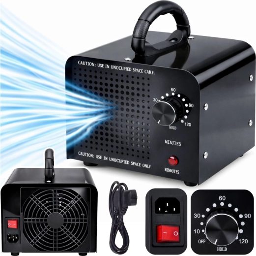 Generator ozonu LEAN 60 000 mg/h, 155 W z timerem