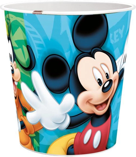 Kosz na śmieci MICKEY 5 l plastikowy, średnica 21 cm