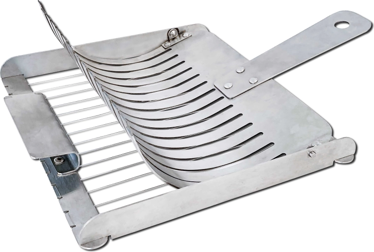 Nierdzewna krajalnica do knedli 24 × 19 cm Kitchisimo