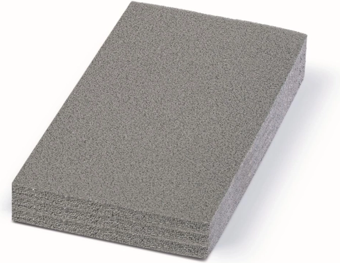 Piankowa wkładka do kufra 28,5 × 15,5 × 3 cm – szara, formowalna pianka ochronna