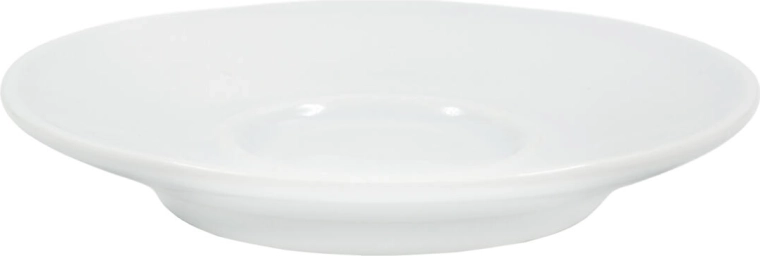 Ceramiczny spodek SONO 11,8 cm biały