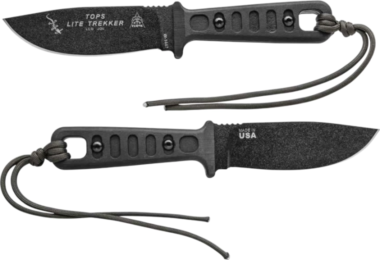 TOPS Knives Lite Trekker Standard Black nóż ze stałą głownią