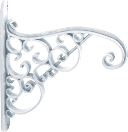 Wiszący uchwyt na doniczki 20 cm biały AKANT