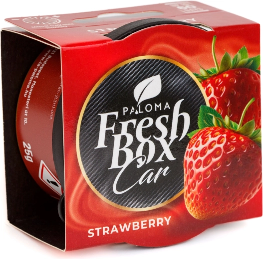 Odświeżacz powietrza do samochodu Paloma Fresh box truskawka 25 g