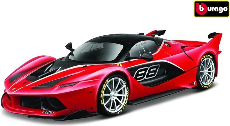 Metalowy model Ferrari FXX K czerwony