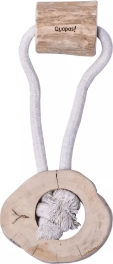 Quapas! zabawka Circle z drewna kawowca do przeciągania
