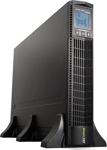 Zasilacz awaryjny UPS do szafy rack Green Cell RTII 1000VA 900W z LCD