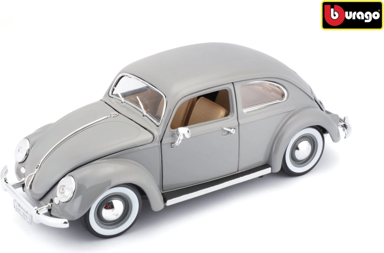 Model samochodu Volkswagen Käfer-Beetle 1955 szary 1:18