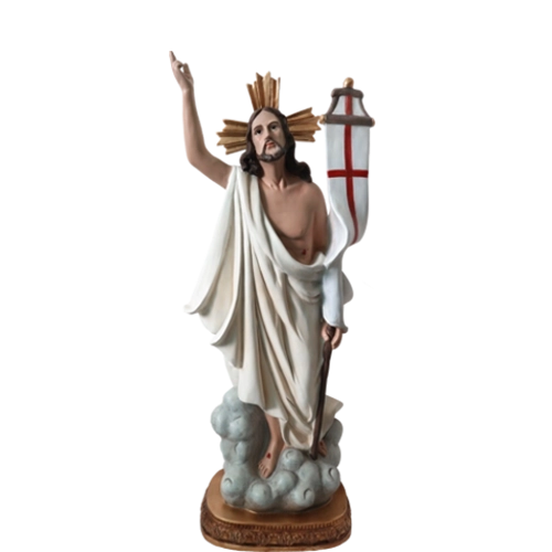 Figura Jezusa Chrystusa Zmartwychwstałego 40,5 cm - 1 sztuka