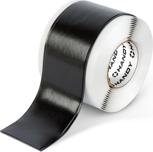Samowulkanizująca taśma izolacyjna z kauczuku butylowego 3 m × 50 mm × 1,65 mm, czarna