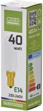 Żarówka do okapu NBB E14 40 W 400 lm - 1 szt.