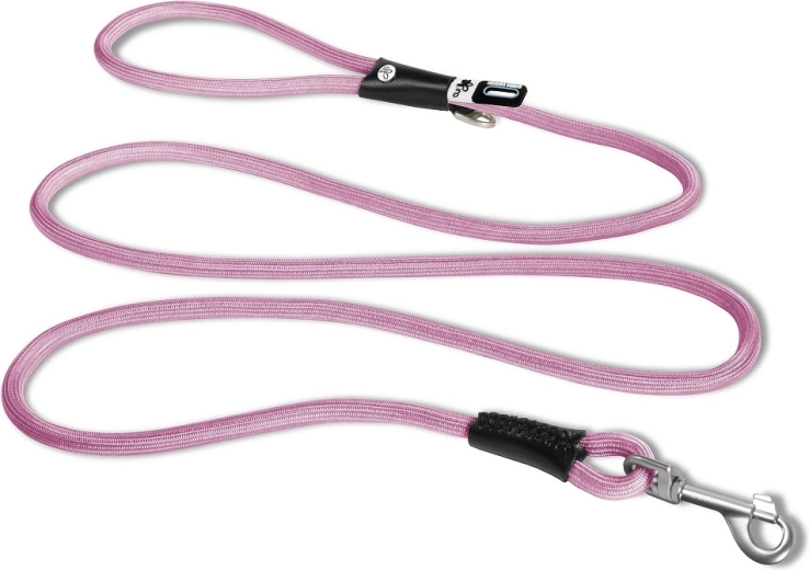Curli komfortowa smycz linowa dla psów Comfort Pink