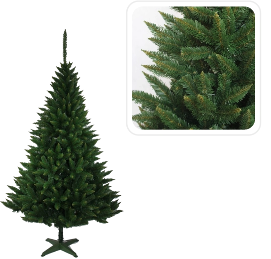 Sztuczna choinka świerk srebrny 120 cm