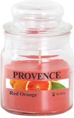 Aromatyczna świeca w szkle z pokrywką czerwone pomarańcze 70 g