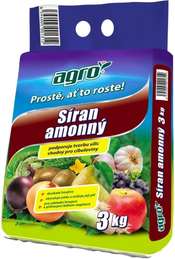 Siarkan amonu nawóz 3 kg AGRO