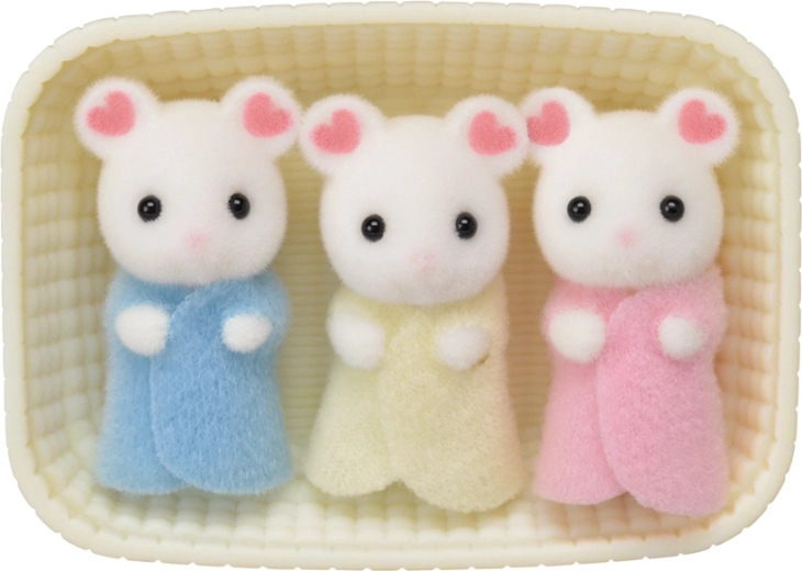 Trojaczki myszki Baby Marshmallow
