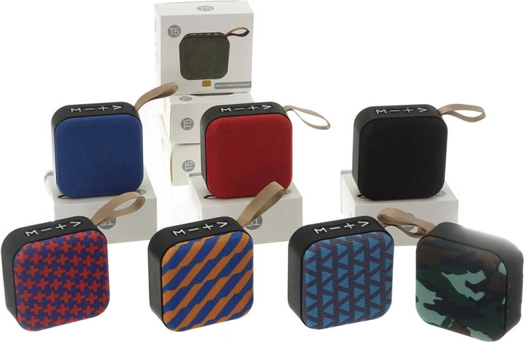 Bezprzewodowy głośnik Bluetooth 5 W z radiem FM i zestawem głośnomówiącym - 1 sztuka