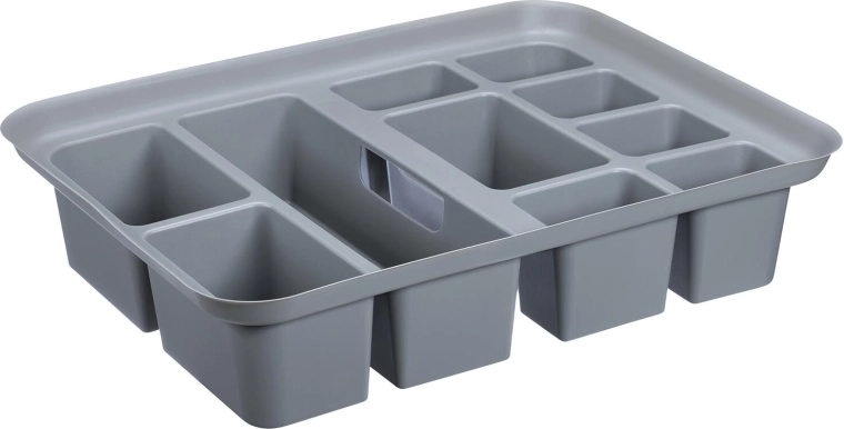 Organizer PROBOX, 35,4 × 10,5 × 46,4 cm, szary