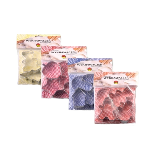 Zestaw zimowych foremek do ciastek MONDEX, 4 szt.