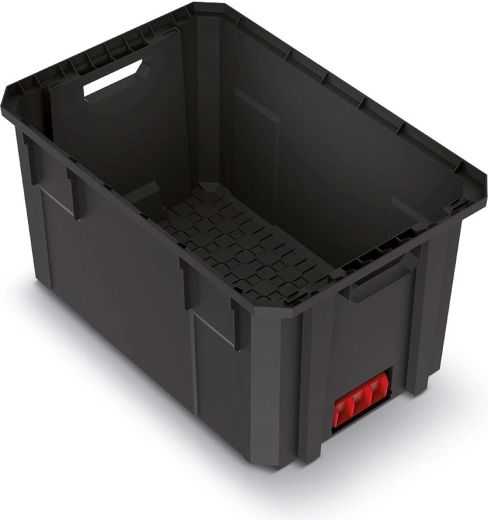 Modułowy box transportowy X BLOCK PRO 544 × 362 × 300 mm – czarny