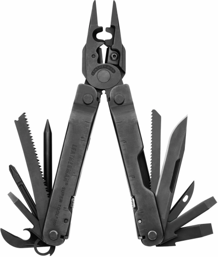 Leatherman Super Tool 300 EOD Black multifunkcyjne narzędzie z 19 funkcjami