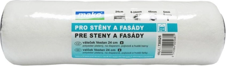 VESTAN wałek malarski wymienny 240 mm, średnica trzpienia 6 mm