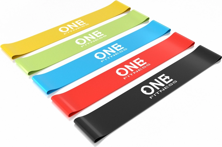 Zestaw gum oporowych ONE FITNESS PBF SET