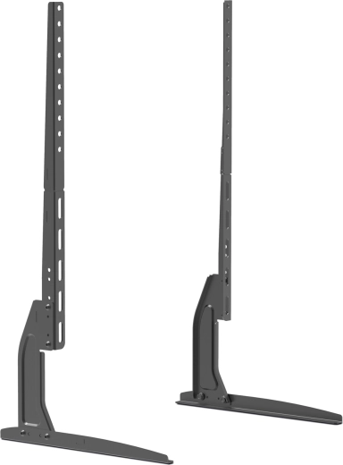 Uniwersalny stojak na telewizor na stół, czarny, 71 × 35 cm