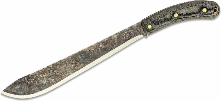 ESEE Darien maczeta z płóciennym pokrowcem, czarna Micarta