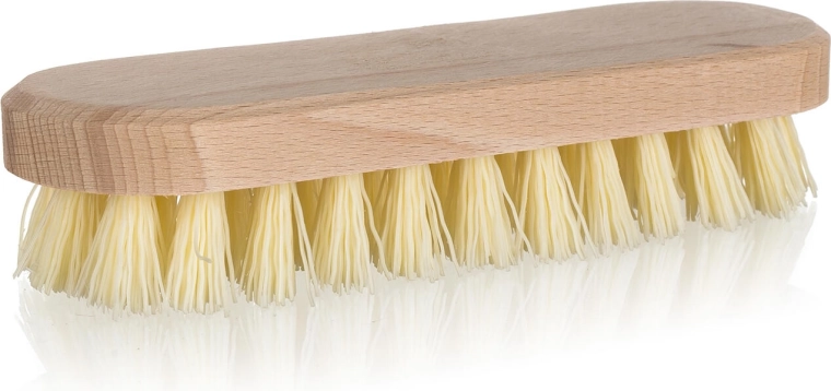 Ręczna szczotka do podłóg z drewna z włóknami PE 18 × 6 × 4 cm