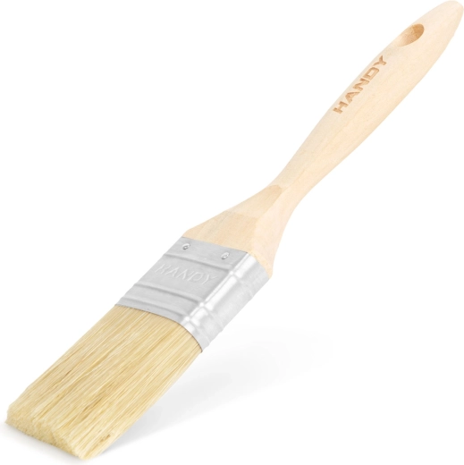Płaski pędzel malarski z drewnianym uchwytem 50 mm