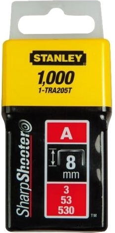 Zszywki 8 mm typ A STANLEY (1000 szt.)