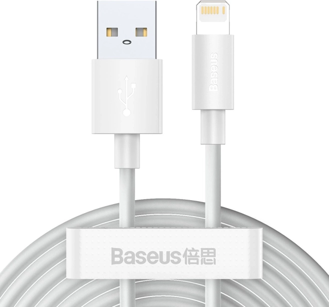 Zestaw kabli danych USB na Lightning Baseus Simple Wisdom