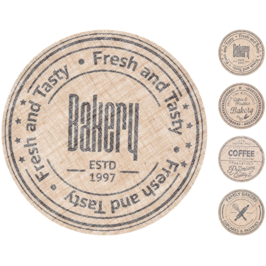 Jutowa podkładka stołowa 38 cm