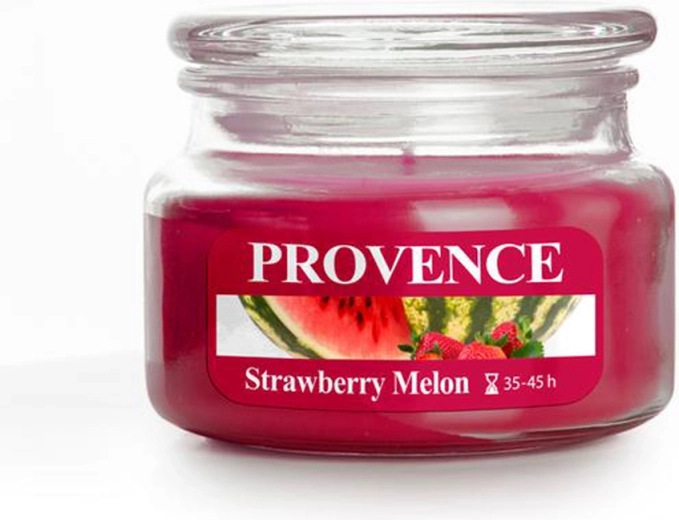 Świeca zapachowa w szkle PROVENCE truskawka i arbuz 200 g