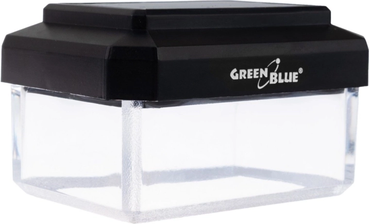 Solarna nasadka LED na słupek 60 × 40 mm, ciepła biel 3200 K