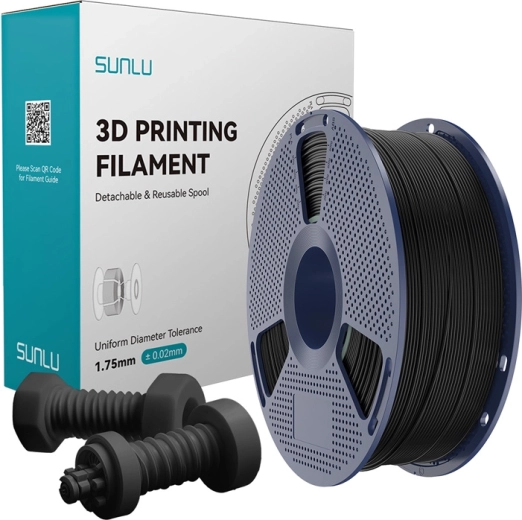 Szybki filament ABS Sunlu – czarny