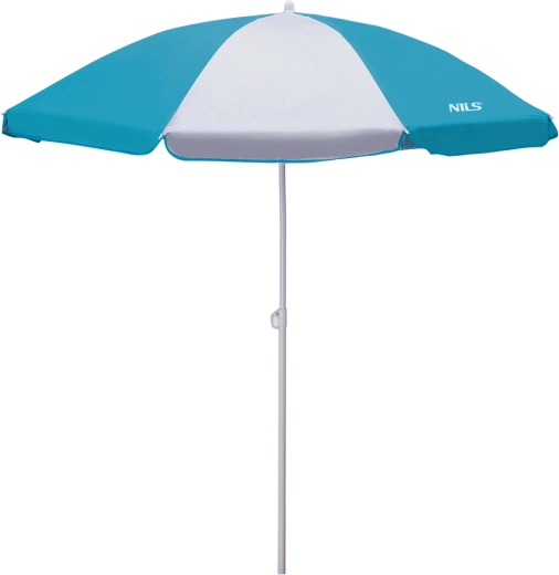Parasol plażowy NILS Camp 160 cm – jasnoniebieski