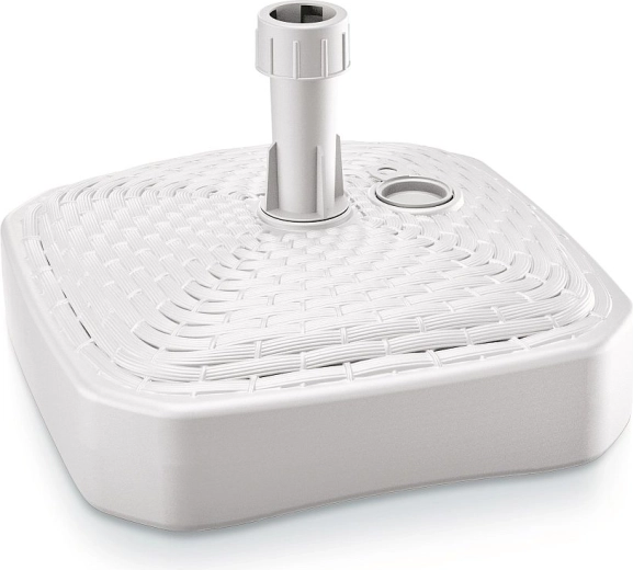 Podstawa pod parasol UMBRELLA 39 × 39 cm biała