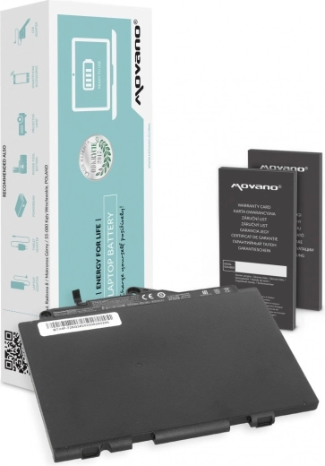 Bateria Movano SN03XL do HP EliteBook 725/820 G3 (4000 mAh, 44 Wh)