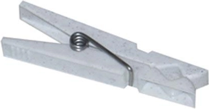 Plastowe klamerki do prania – mix kolorów, 20 szt.