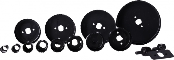 Zestaw pił do wiercenia otworów w drewnie - 16 elementów