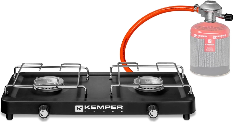 Kemper dwupalnikowa kuchenka gazowa na kartusze