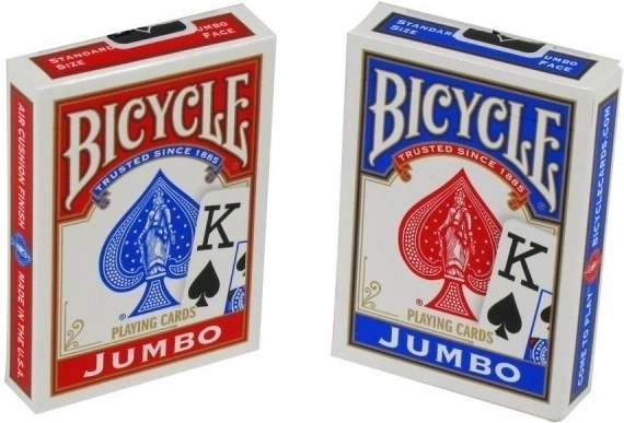 Karty do gry BICYCLE Rider Back Jumbo index