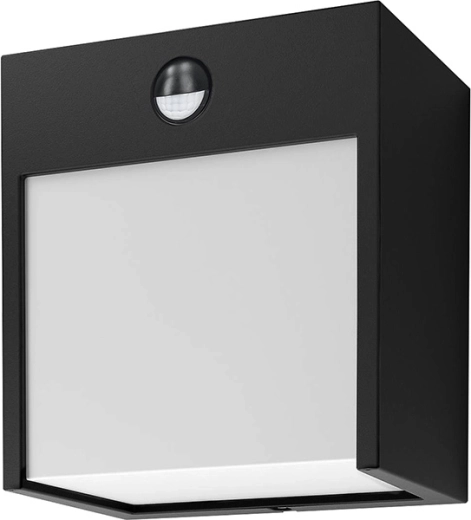 Solight LED zewnętrzna lampa ścienna Terni z czujnikiem PIR
