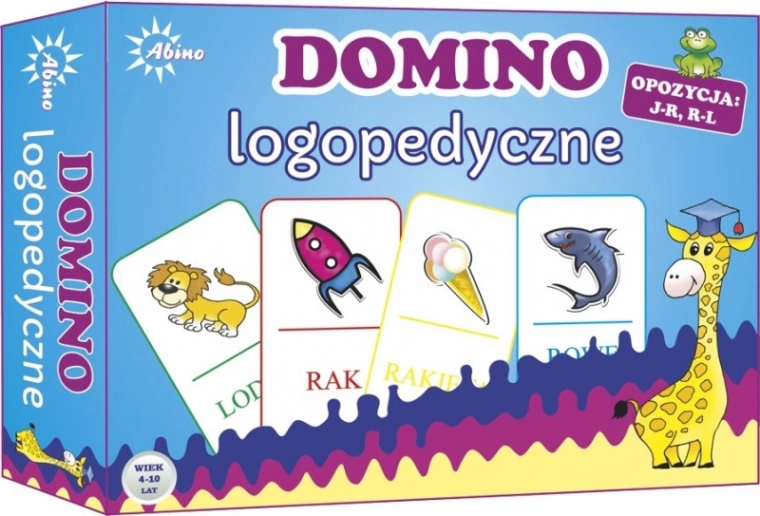 Logopedyczna gra domino J-R R-L