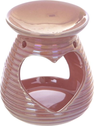 Ceramiczna aromalampa – różowa perła