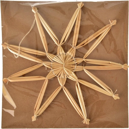 Słomiany ornament 20 cm